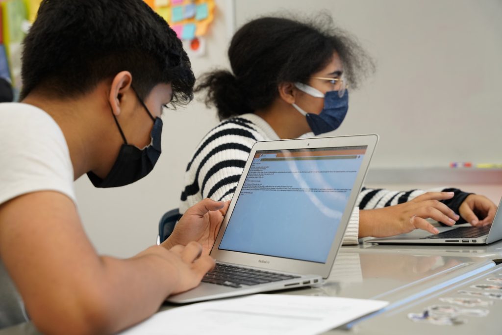 students-coding