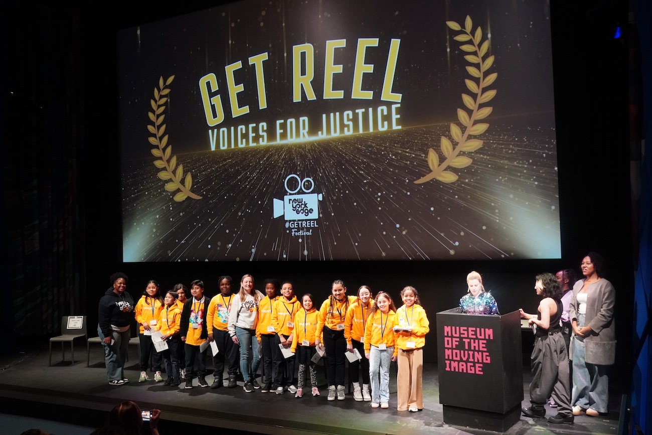 get reel festival group shot at the museum of the moving image