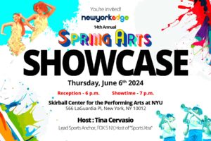 Spring Arts Showcase 24 invitation