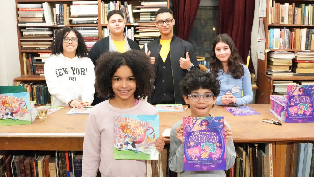 book publishing group photos